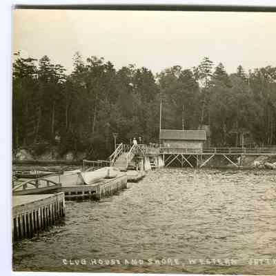 Postcard of Tarratine Yacht Club