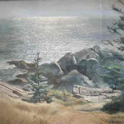 Seascape by Frank William Handlen