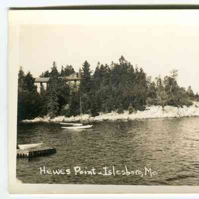 Postcard of Hewes Point
