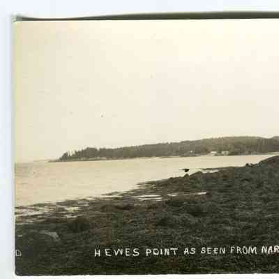 Postcard of Hewes Point