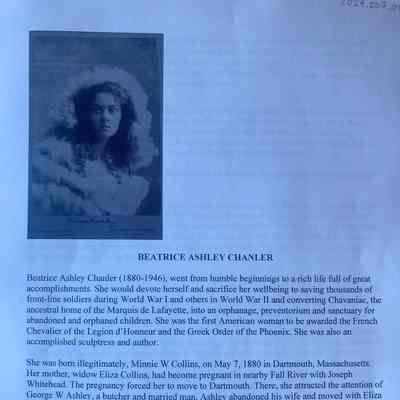 "Beatrice Ashley Chanler"