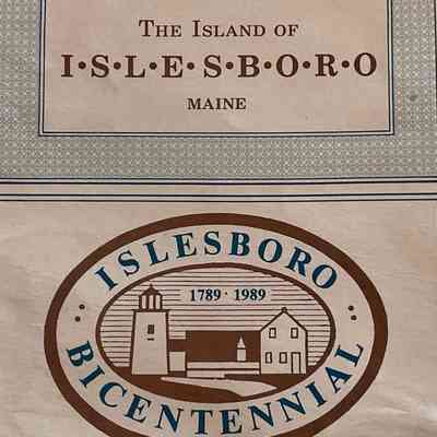 Islesboro Bicentennial brochure