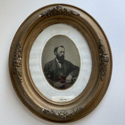 Portrait of an unidentified man