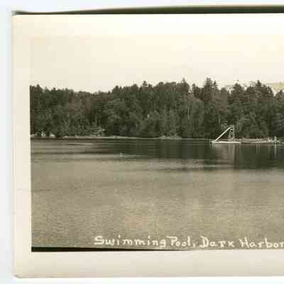 Postcard of Dark Harbor Pool