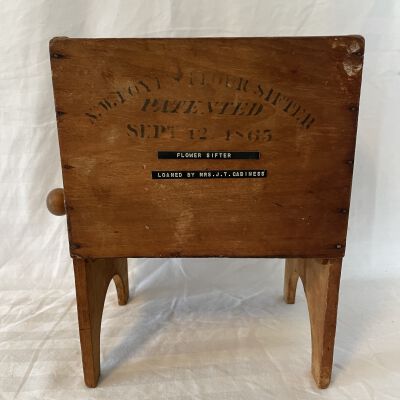 Wooden Flour Sifter