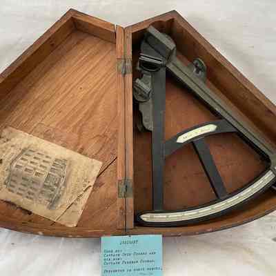 Sextant used by Otis Coombs and Captain Freeman Coombs