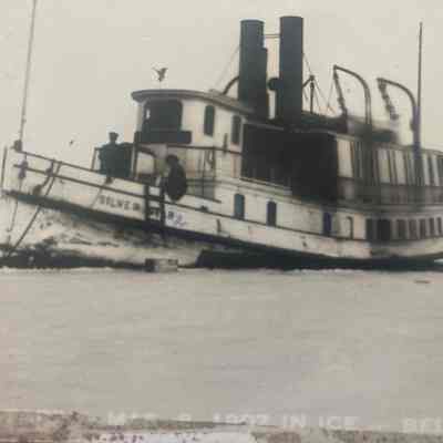 Photo postcards of Islesboro and Penobscot Bay vessels