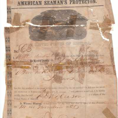 Certificate, Citizenship