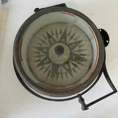 Large Brass Compass