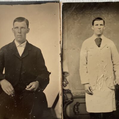 Pair of tintypes