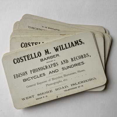 Costello M. Williams business cards