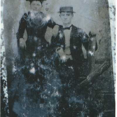 Herbert Leon Coombs and Elizabeth Gowdy, 1892, wedding photo?