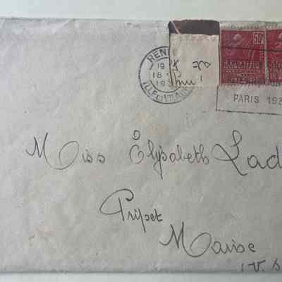 Elizabeth Ladd personal correspondence and papers