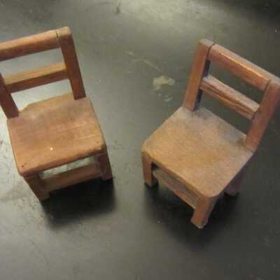 Set of chairs, dollhouse