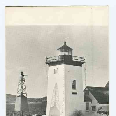 Postcard of Grindle Point Lighthouse