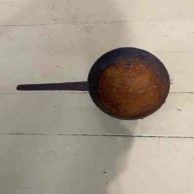 Cast Iron Three Legged Skillet