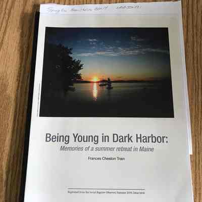 Being Young in Dark Harbor: Memories of a summer retreat in Maine