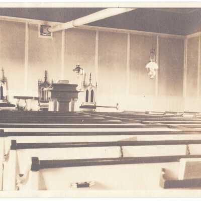 Free Will Baptist Church, postcard