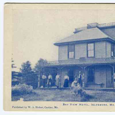 Postcard of Bay View Hotel