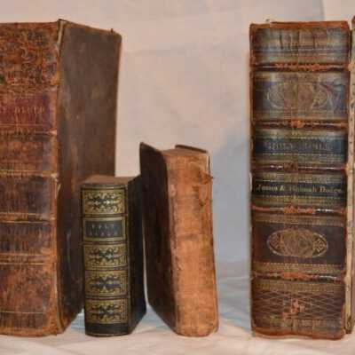 Trim Bible, 2nd from left