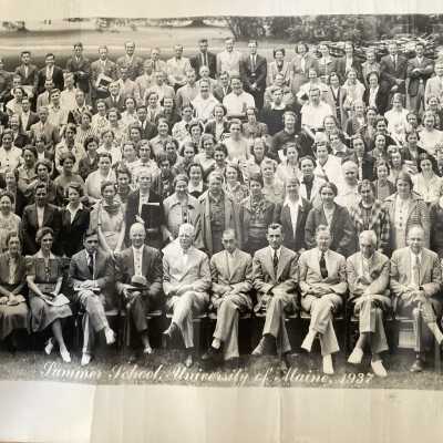 University of Maine Summer School, faculty and students