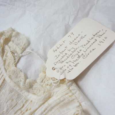 Infant Dress worn by Clyde Pendleton