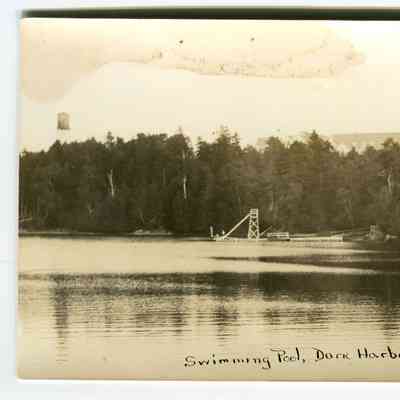 Postcard of Dark Harbor Pool