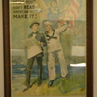 Poster - Navy Recruting ww2