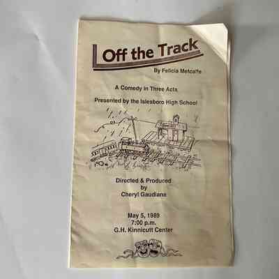 Off the Track: a comedy in three acts