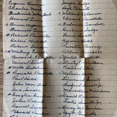 Quimby List Recto