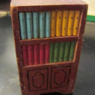 Bookcase, dollhouse