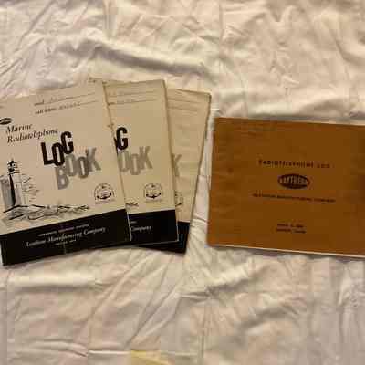 Governor Brann Marine Radiotelephone Log Book