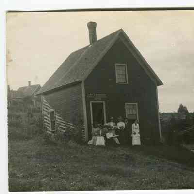 Postcard of Islesboro Free Library
