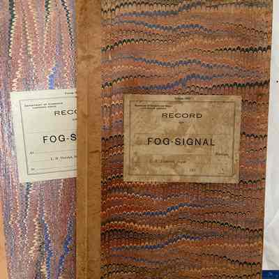 Record Books of Fog Signal, three