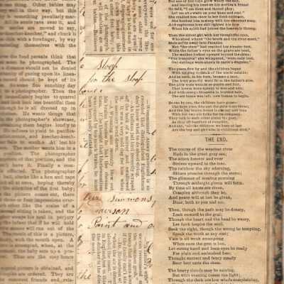 scrapbook inside page