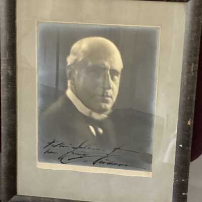Signed Charles Dana Gibson portrait