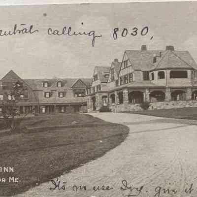 Islesboro Inn postcard