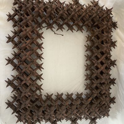 Three Fancy Wood Word Frames.