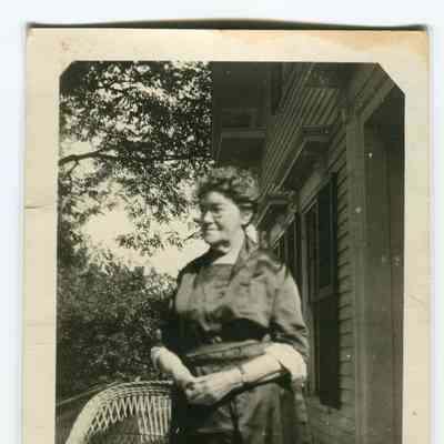 Postcard of Sabrina Seeley Brown Pendleton