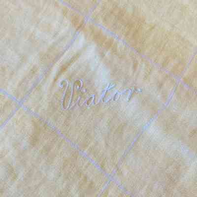 Linen tablecloth from M. A. Alexander's "Viator"