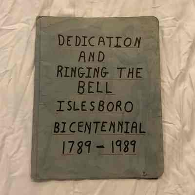 1989 Guest Book for “restoration of lighthouse”