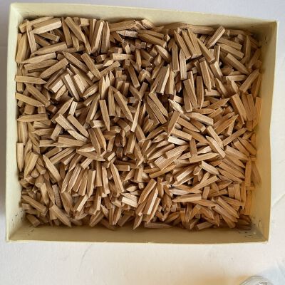 Box of Wooden Pegs