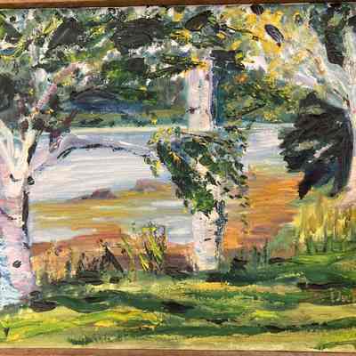 Landscape by [L.] Durkee