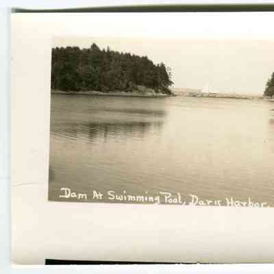 Postcard of Dark Harbor Pool