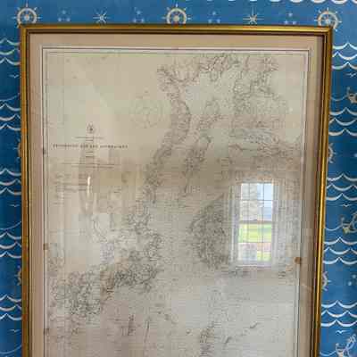 1920 Map of Penobscot Bay