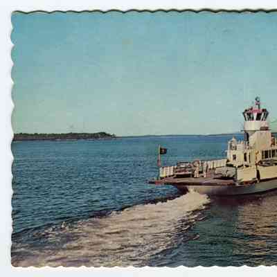 Postcard of the Gov. Muskie