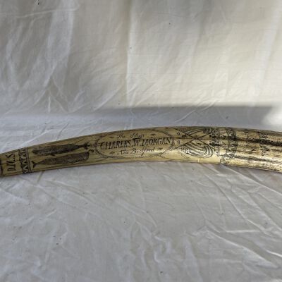 Charles W. Morgan Scrimshaw