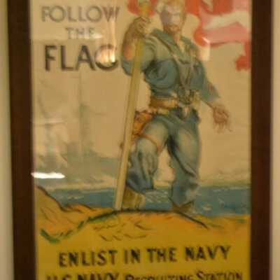 Navy Recruiting Poster ww2