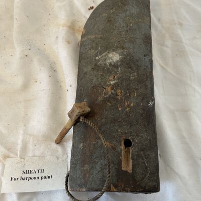 Wooden Harpoon Sheath