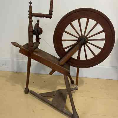 Flax Spinning Wheel